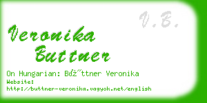 veronika buttner business card
